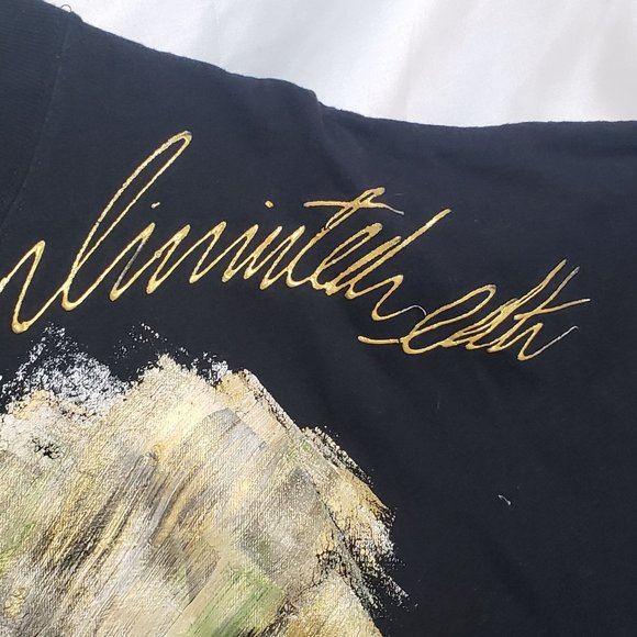 Vintage Kama 4X New Orleans Saints Hand Painted Shirt Size 3X 4X Some Cracking - Picture 7 of 12